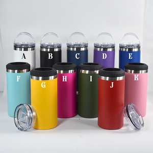 China to Canada_16oz 4 in 1 Powder Coat Can Coolers Can Koozies 25pcs for Laser Engraving_CNPNY