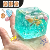 60pcs 3D Cartoon Ocean Decoration a Stress-Relief Simulation Cube Toy Stress Relief & Fidget Toy_CNPNY