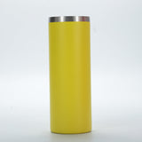 20oz Powder Coated Stainless Steel Straight Skinny tumblers for Laser Engraving_CNPNY