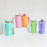 RTS USA_20oz Matte Sublimation Macaron Student Kids tumblers with Handle_USPNY