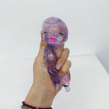 Presale USA_72pcs 14cm Baby Squishy Glitter Slow Rising Glitter Natasha Squeeze Toys_USPNY