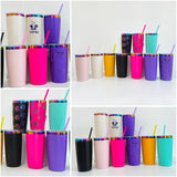 20oz&30oz Rainbow base mugs Yeti-style powder coated vacuum insulated mugs_CNPNY