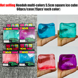 60pcs 5.5cm NeeDoh Square Ice Cube Nice Cube Slow Rising Sensory Squeeze Toy with Super Solid Squish Adults Fidget Toys_CNPNY