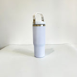30oz Stanley style Matte macaron colors flip straw school tumblers_CNPNY