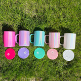RTS USA_17oz Shimmer Glass Handle Mugs with PP Lids 25pcs for Sublimation and UV DTF Wraps_USPNY