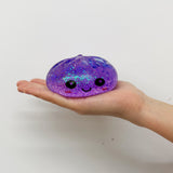 Presale USA_72pcs 8.5cm Maltose Glitter Dumpling Squishy Mystery Box Colorful Slow Rising Squeeze Decompression Dumpling Squishy Toys with Steamer_USPNY