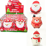 🎅🦌❄️24pcs Jumbo Soft Christmas Squishy Toys Jumbo Santa/Snowman/Reindeer Stress Relief Fidget Toys_CNPNY