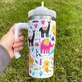 RTS USA_20oz 3D Cute Design Printed H2.0 20oz Water Tumblers with Handle 20pcs-USPNY