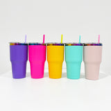 RTS USA_30oz Rainbow base mugs Yeti-style coffee mugs for laser engraving_USPNY