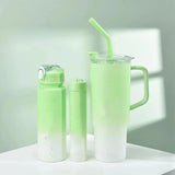 🔥40oz Plastic Tumblers Set water bottles acrylic cups_CNPNY