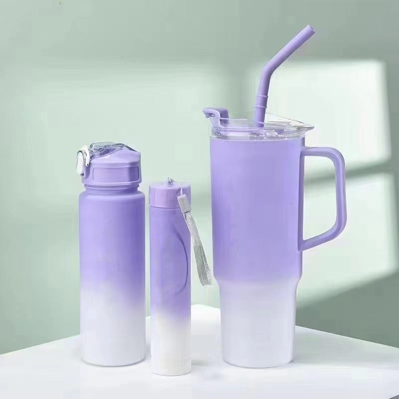 🔥40oz Plastic Tumblers Set water bottles acrylic cups_CNPNY