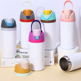 16oz/24oz Blank Sublimation Flip Straw Owala Style Kids Water Bottles 25pcs_CNPNY