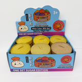 Presale USA_72pcs 8.5cm Beads Glitter Dumpling Squishy Toys Gel-Filled Squishy Toys with Beads Sparkling Stress Relief Sensory_USPNY
