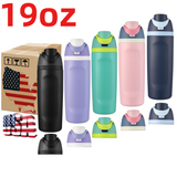 Presale USA_ 19oz Owala Stye Powder Coat Water Bottles 25pcs For Laser Engraving_USPNY