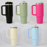 Presale USA_30oz H2.0 Powder Coat Stanley style Quencher Tumblers 25pcs for Laser Engrabing_USPNY