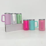 RTS USA_20oz Macaron Colors Sublimation Mugs With Removable Plastic Handle 20pcs_USPNY