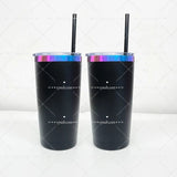 20oz the Black Chroma Yeti Style Blank Powder Coat Coffee Mugs 25pcs_CNPNY