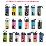 🔥12oz Kids/Students School Powder Coated Water Bottles_CNPNY