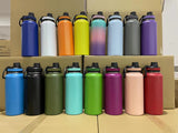 32oz powder coated stainless steel water bottle for laser engraving_CNPNY