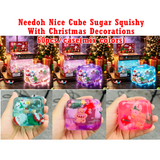 Presale USA_⛄🎅🎄60pcs 5.5cm Christmas NeeDoh Ice Cube Slow Rising Sensory Squeeze Toy Adults Fidget Toys_USPNY