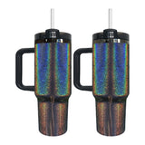 China to Canada_14oz/30oz/40oz Midnight Glitz Black Mirror Holographic Shimmer Quencher Tumblers for Laser Engraving_CNPNY