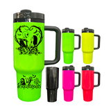 China to Canada_40oz Black Mirror Underneath Helloween Neon Green Colors Quencher Tumblers for Laser Engraving_CNPNY