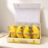 72pcs Crunchy Banana Squishy Toys ASMR Sensory Fidget Toy for Stress Relief Realistic Corn Squishy Toy with Crunchy Sound_CNPNY
