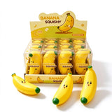 72pcs Crunchy Banana Squishy Toys ASMR Sensory Fidget Toy for Stress Relief Realistic Corn Squishy Toy with Crunchy Sound_CNPNY