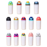 16oz/24oz Blank Sublimation Flip Straw Owala Style Kids Water Bottles 25pcs_CNPNY
