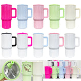 Presale USA_20oz Leak Proof Straw Lids Blank Sublimation Kids Handle Tumblers 25pcs_USPNY