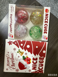 🎄🎅❄️60sets Christmas Glitter Pectin Beads Mini Dumpling Squishy Toys Sets Dumpling Squeeze Toys Squishy Mystery Box_CNPNY