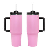 40oz Pink Black Mirror Messi X Similar Style Valentine's Day Qencher Tumblers 20pcs For Laser Engraving_CNPNY