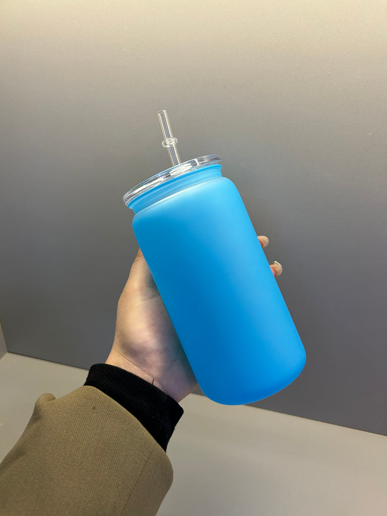 Matte Color Can 🔥16oz Matte colors Acrylic Plastic cans same size as glass cans_CNPNY ...