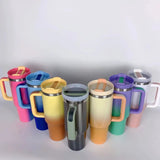 40oz Stanley dupes Fantastic series travel tumblers H2.0 lids and handle 20pcs_CNPNY