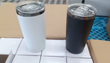 20oz Black Mirror Underlayer powder coated coffee mugs_CNPNY