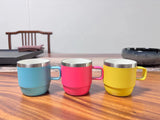 6oz STACKABLE MUGS powder coat Yeti-similar-style coffee mugs for laser engraving_CNPNY