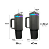 China to Canada_🖤30oz/40oz The Black Chroma Quencher H2.0 Powder Coat Tumblers for Laser Engraving _CAPNY