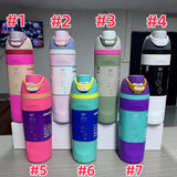 24oz/32oz Owala-Style Leak Proof Kids Water Bottles 25pcs Pack_CNPNY