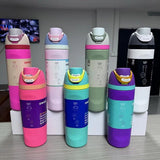 24oz/32oz Owala-Style Leak Proof Kids Water Bottles 25pcs Pack_CNPNY