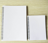 RTS USA_White Sublimation Blank A5 Notebook 50pcs Pack_USPNY