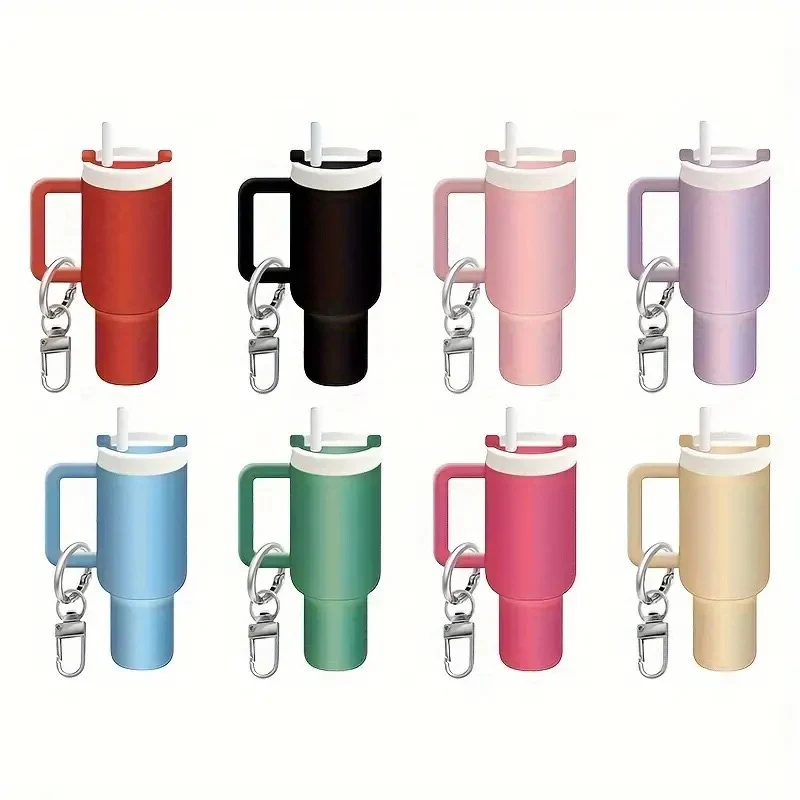 100pcs Stanley Keychain Chapstick Holder 30oz 40oz Keyring Tumblers Tumbler Accessories_CNPNY