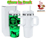 14oz White Blank Sublimation BabyTumblers Kids Stanleys Quencher Tumblers with Handle_CNPNY