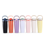 Outdoor 30oz Owala Style Flip Straw Handle Water Bottles 25pcs for Laser Engraving_CNPNY