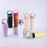 Outdoor 30oz Owala Style Flip Straw Handle Water Bottles 25pcs for Laser Engraving_CNPNY