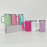 RTS USA_20oz Blank Sublimation Stainless Steel Coffee Tumblers with Removable Plastic Handle 20pcs_USPNY