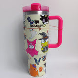 👻🎃🍬40oz Halloween Design Stanley Quencher Tumblers 20pcs _CNPNY