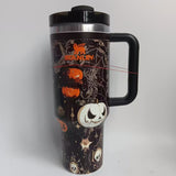 👻🎃🍬40oz Halloween Design Stanley Quencher Tumblers 20pcs _CNPNY