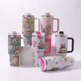 40oz H2.0 🐰🔥 LABUBU Bling Rhinestone Tumbler 20pcs_CNPNY