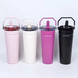 24oz Protour Lids Removable Flip Straw Tumblers 25pcs For Laser Engraving_CNPNY