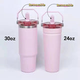 24oz Protour Lids Removable Flip Straw Tumblers 25pcs For Laser Engraving_CNPNY